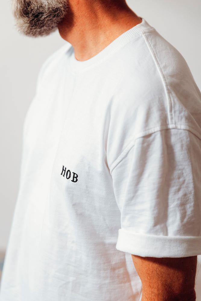 
                  
                    HOB | Basic Tee White
                  
                